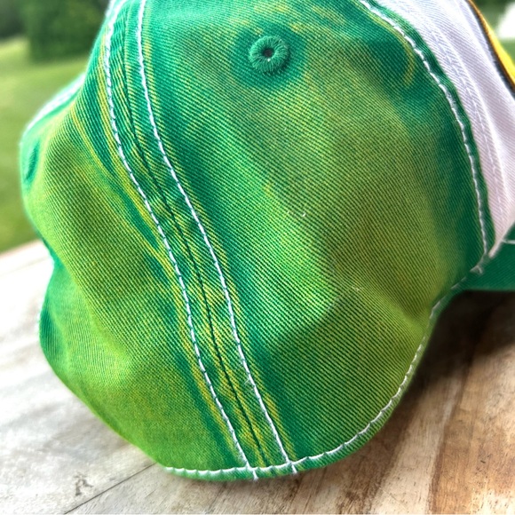 NWOT Quaker State Cap/Hat Weathered Green & White SnapBack - Picture 5 of 9